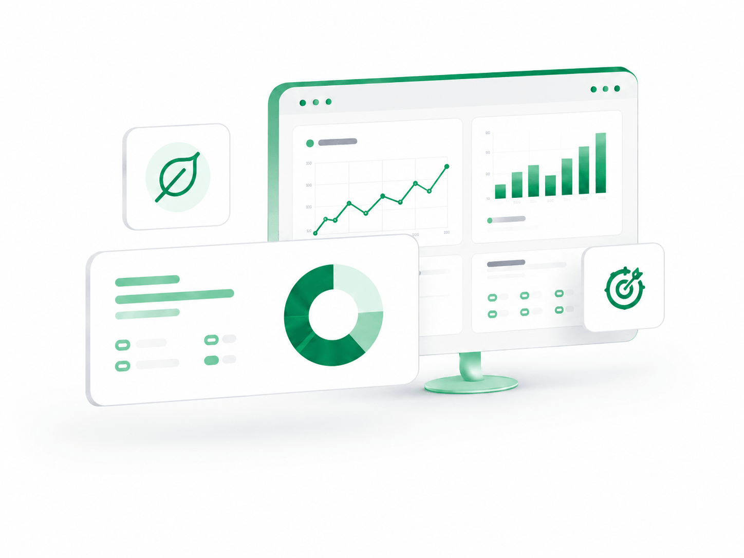Painel de análises ESG da Nexta